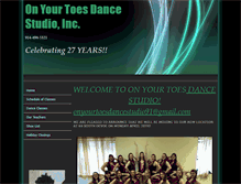 Tablet Screenshot of danceoyt.com